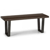 Brooklyn Bench - Dark Oak