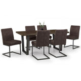 Brooklyn Dining Table - Dark Oak