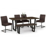 Brooklyn Dining Table - Dark Oak