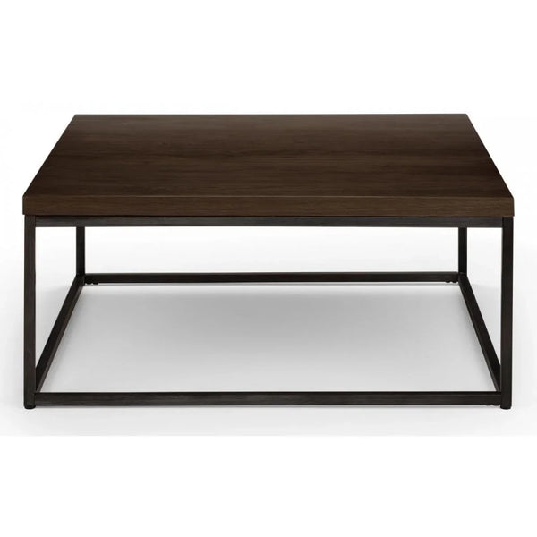 Brooklyn Square Coffee Table - Dark Oak