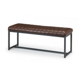 Brooklyn Upholstered Bench - Brown