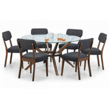 Chelsea Large 140cm Round Glass Table