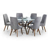 Chelsea Large 140cm Round Glass Table
