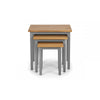 Cleo Nest Of Tables 2 Tone Grey & Oak