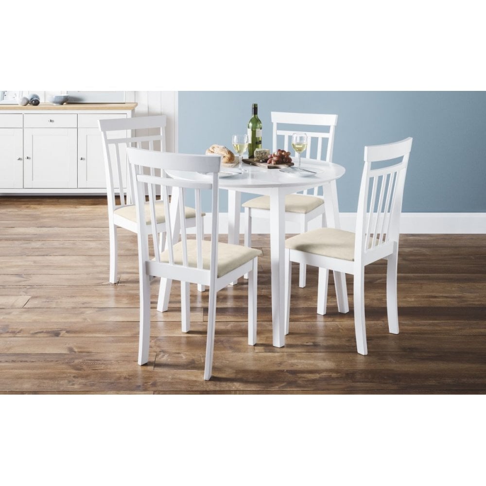 Coast White Dropleaf Table
