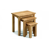 Coxmoor Nest Of 3 Tables - Oak