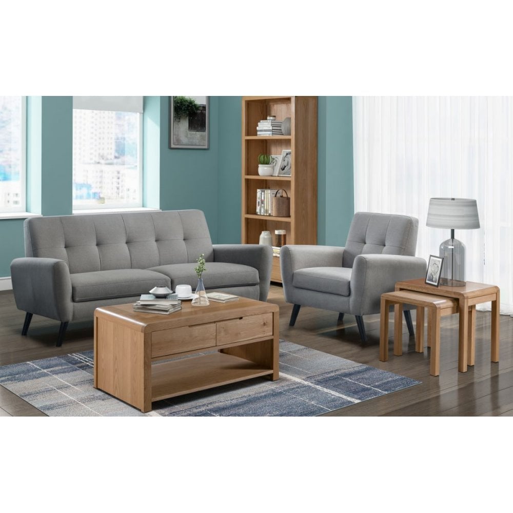 Curve Oak Coffee Table