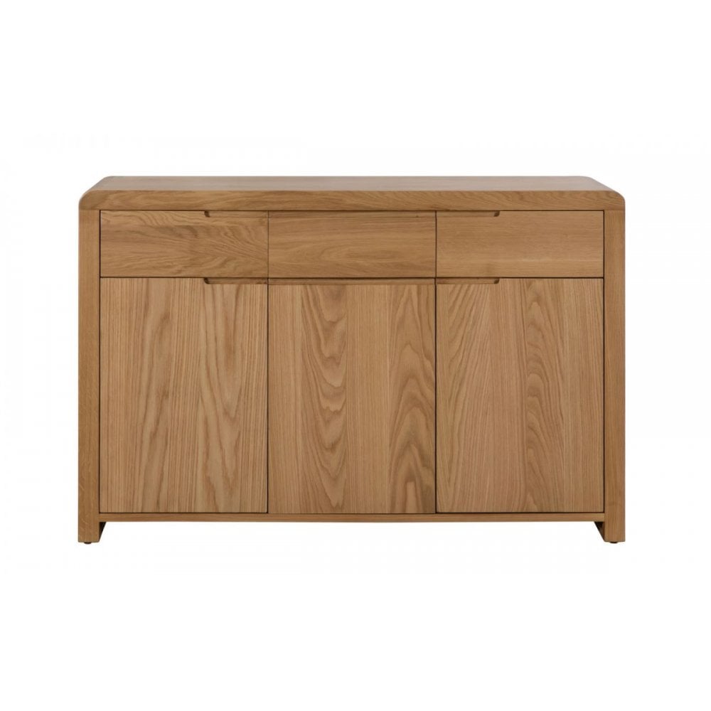 Curve Oak Sideboard