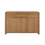 Curve Oak Sideboard