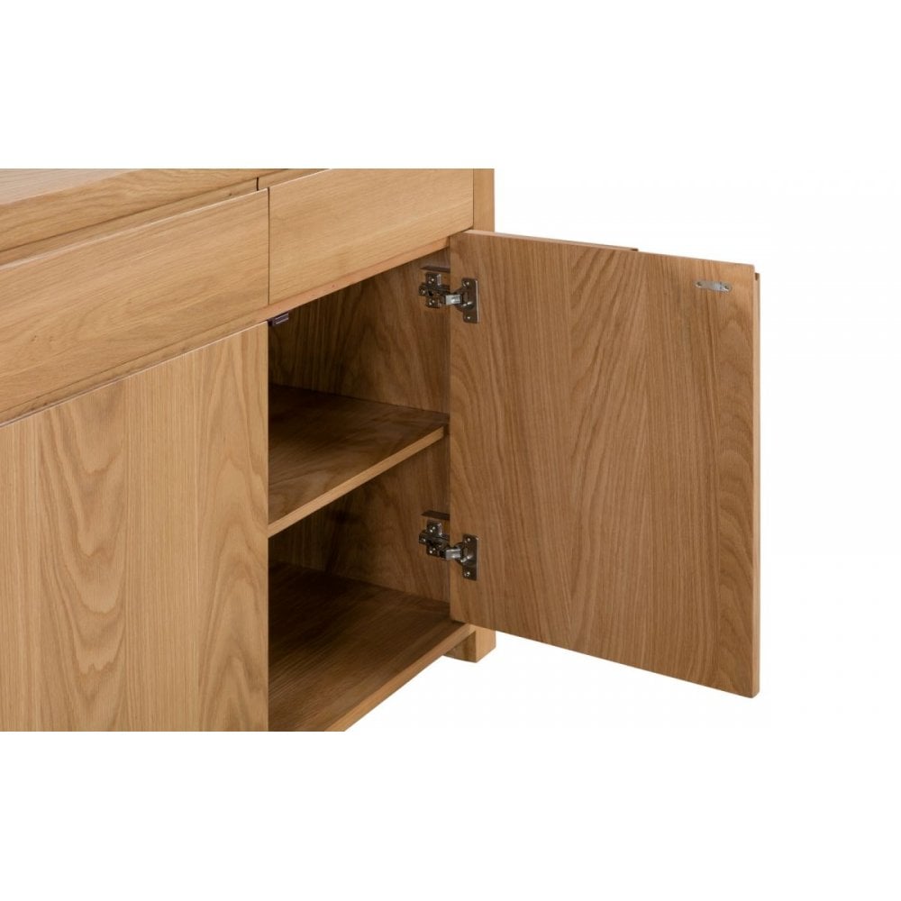 Curve Oak Sideboard
