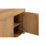 Curve Oak Sideboard