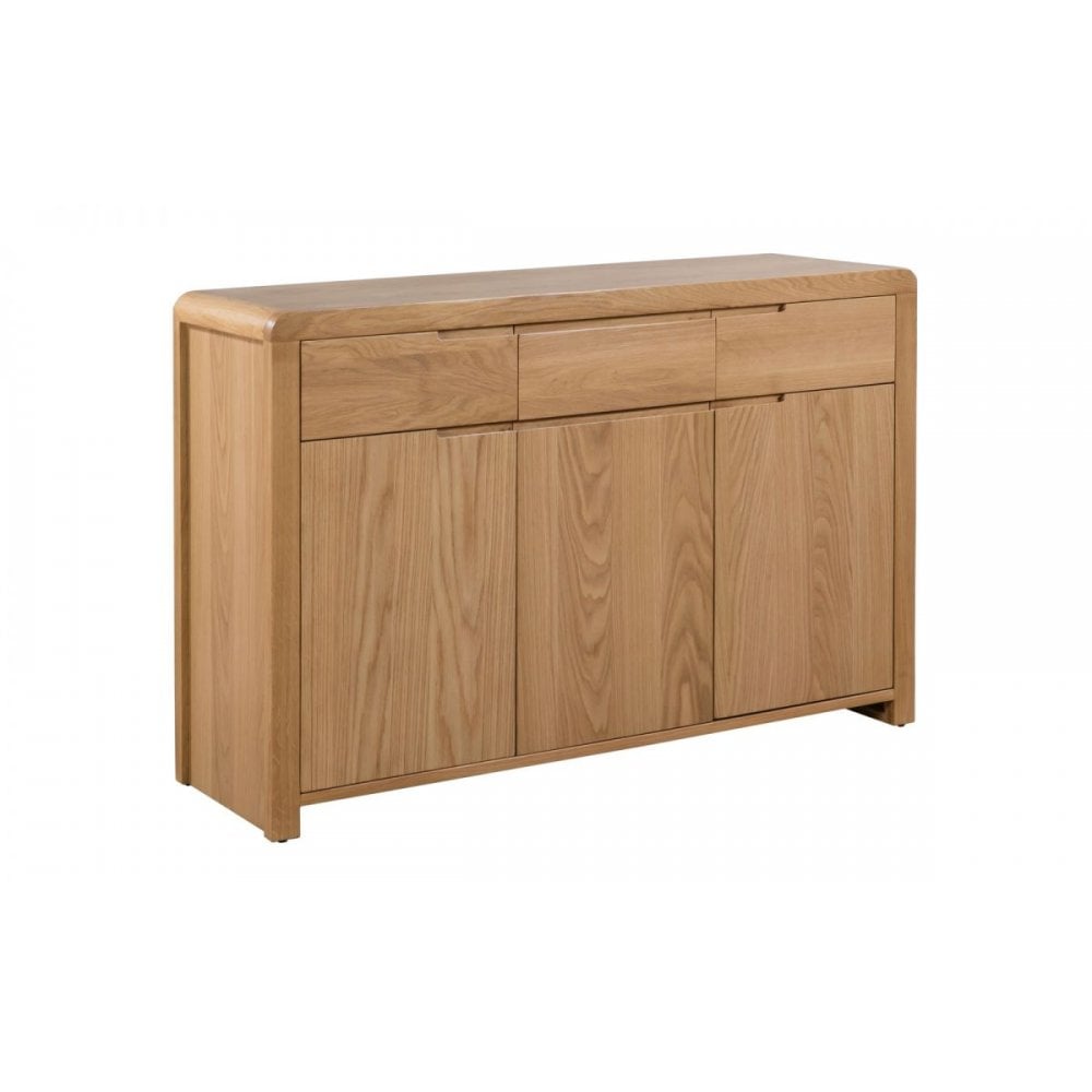 Curve Oak Sideboard
