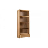Curve Oak Tall Bookcase