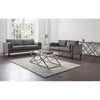 Hayward 2 Seater - Grey Chenille Fabric