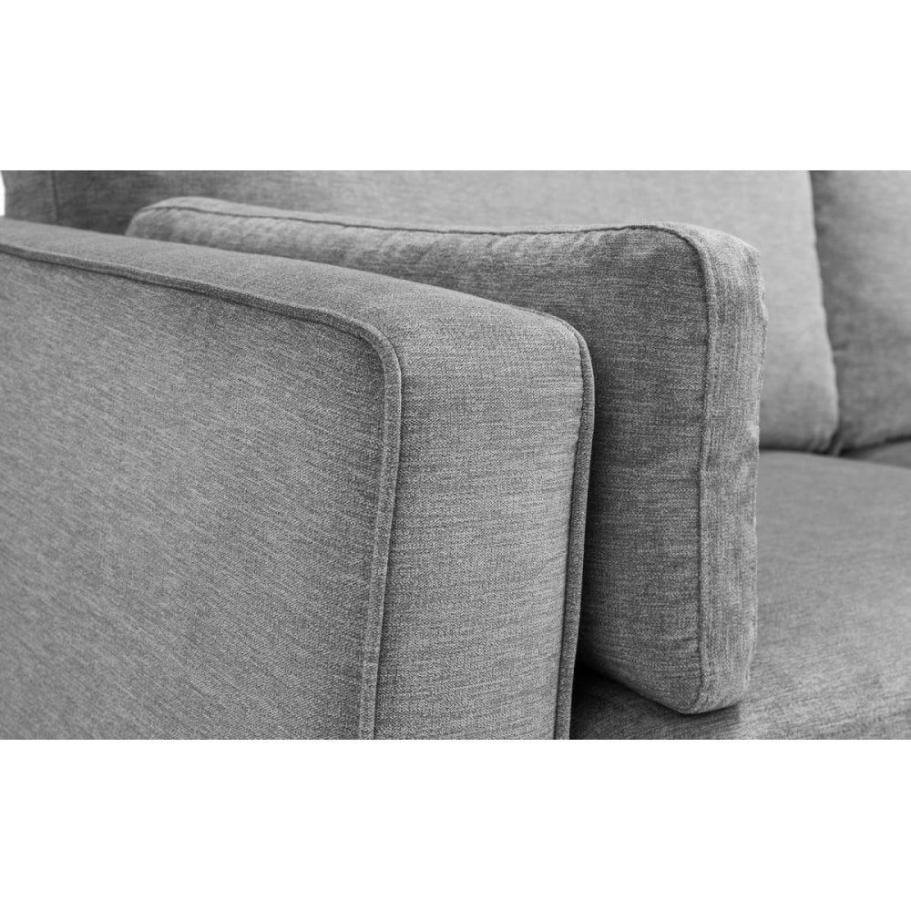 Hayward 2 Seater - Grey Chenille Fabric