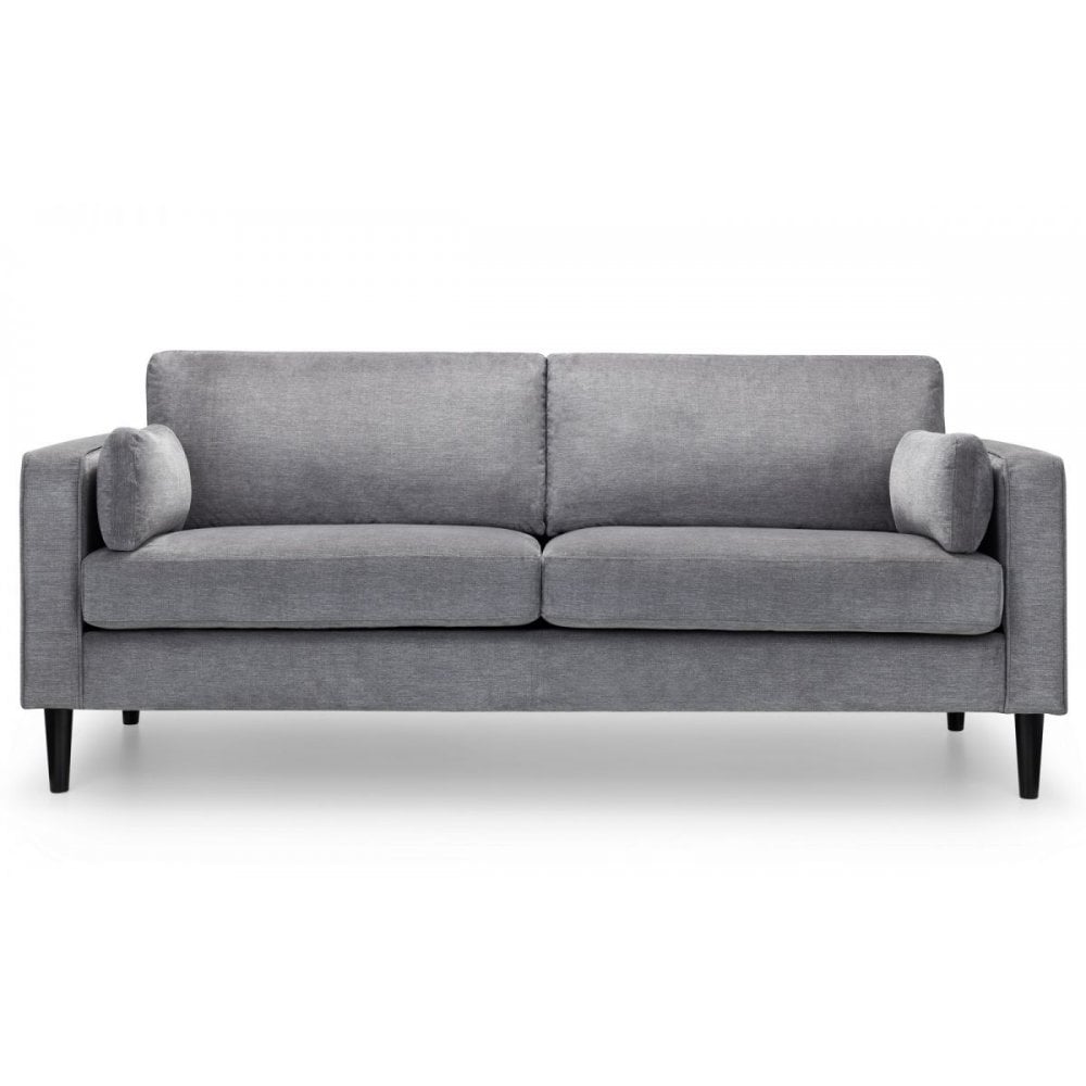 Hayward 3 Seater - Grey Chenille Fabric