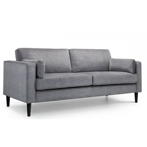 Hayward 3 Seater - Grey Chenille Fabric