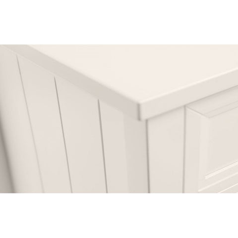 Maine 3 + 2 Drawer Chest - Surf White