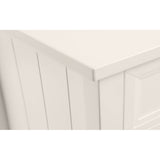 Maine 5 Drawer Tall Chest - Surf White