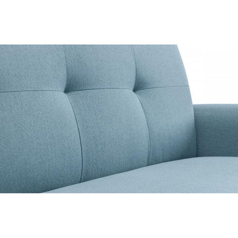 Monza Fabric Sofa Bed - Blue