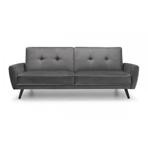 Monza Sofabed In Dark Grey Velvet
