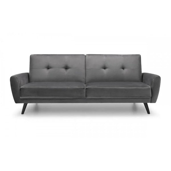 Monza Sofabed In Dark Grey Velvet