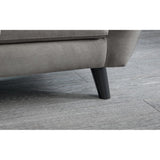 Monza Fabric Sofa Bed - Grey