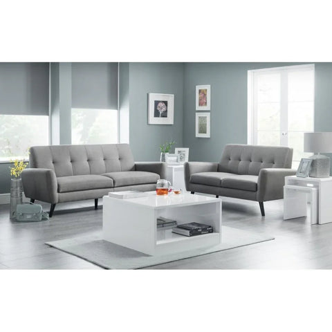 Monza Fabric Sofa Bed - Grey