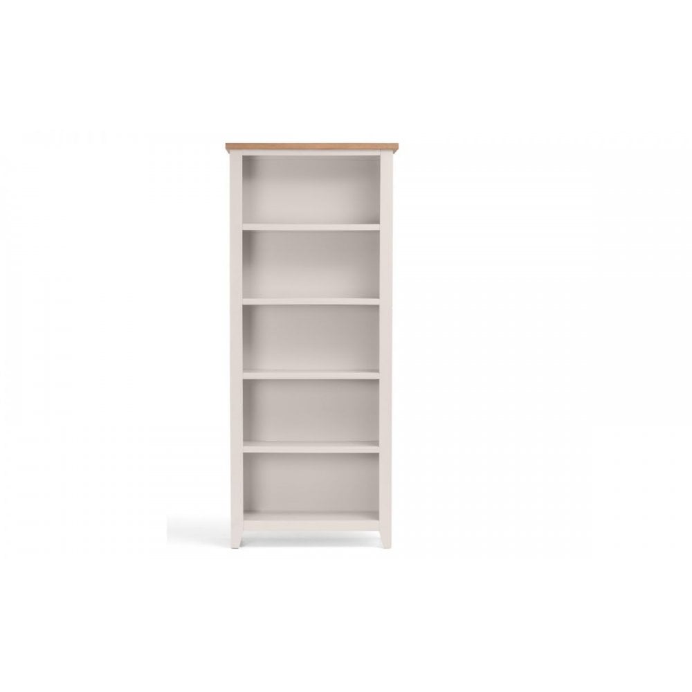 Richmond Tall Bookcase - Elephant Grey/Pale Oak