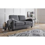 Vivo 2 Seater Sofa In Dusk Grey Chenille