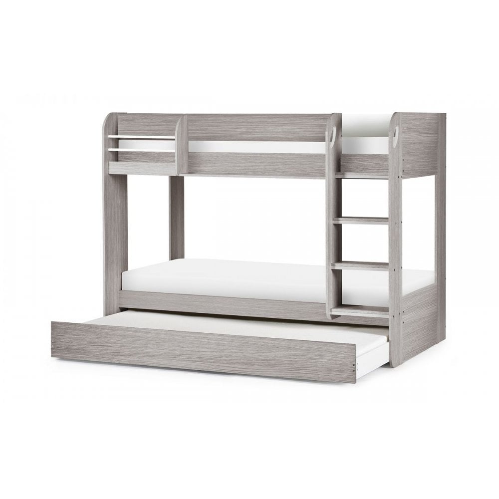 Mars Bunk & Underbed Charcoal & White