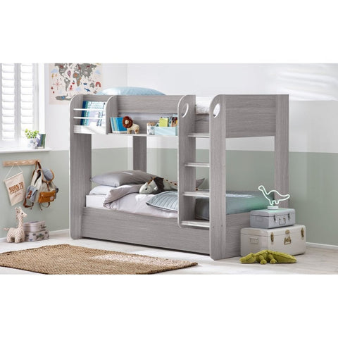 Mars Bunk & Underbed Charcoal & White