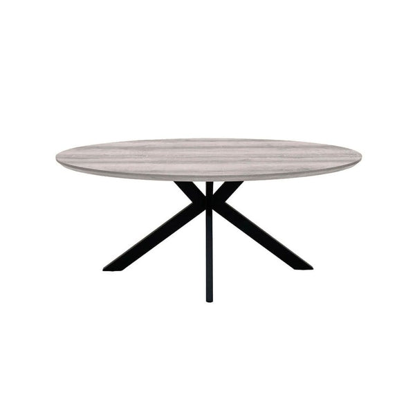 Manhattan Oval Table 1800mm Grey