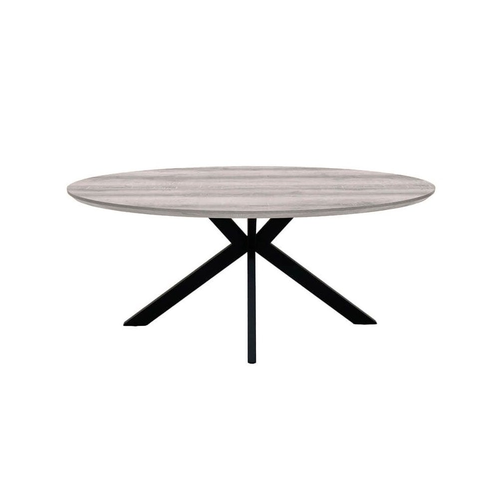 Manhattan Oval Table 2200mm Grey