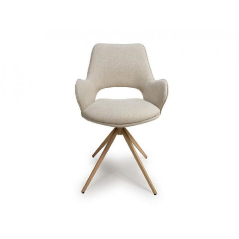 Perth Swivel Chair Natural (Sold in 2's)