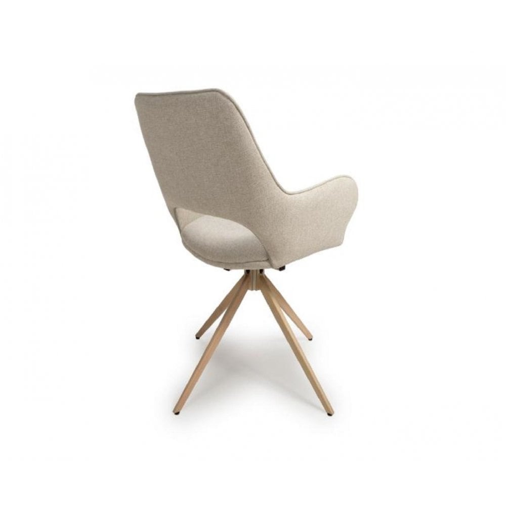 Perth Swivel Chair Natural (Sold in 2's)