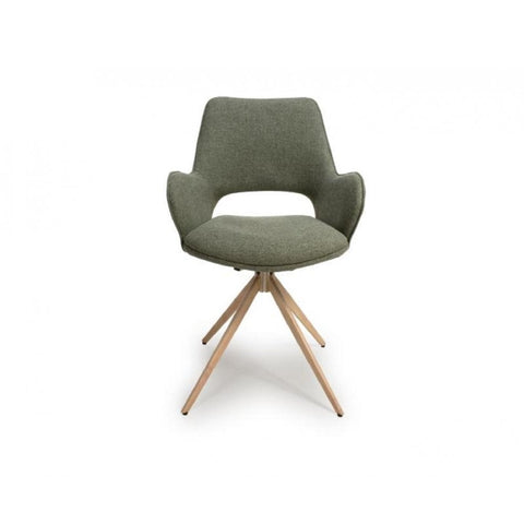 Perth Swivel Chair Sage (Sold in 2's)