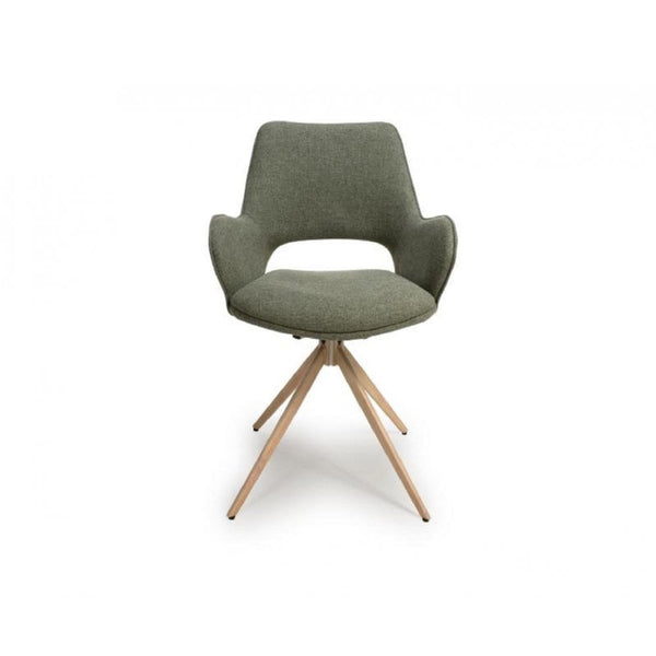 Perth Swivel Chair Sage (Sold in 2's)