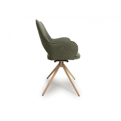 Perth Swivel Chair Sage (Sold in 2's)