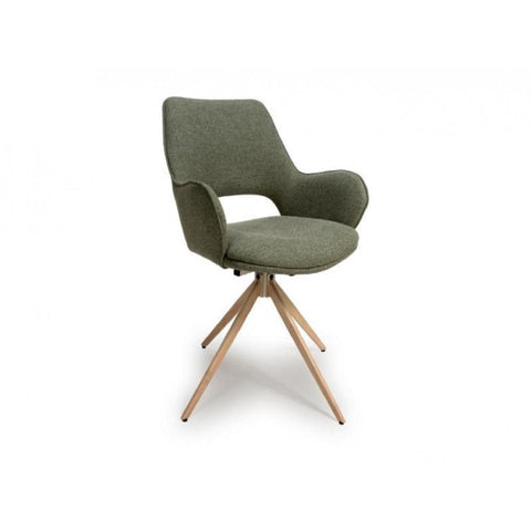 Perth Swivel Chair Sage (Sold in 2's)