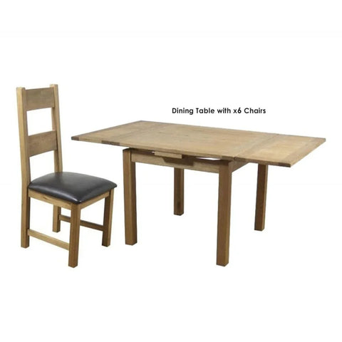 Hampshire Draw Leaf Table 900mm - 1600mm