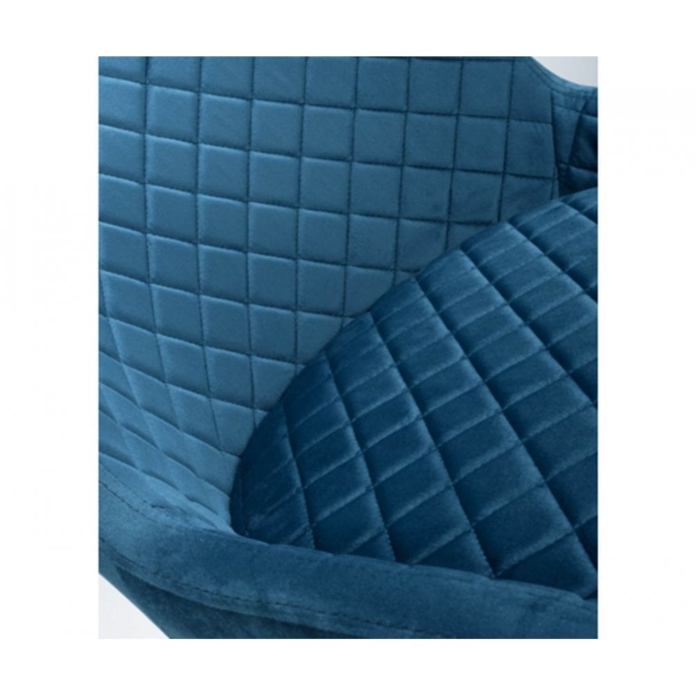 Malmo Dining Chair Blue (Sold In 2'S)