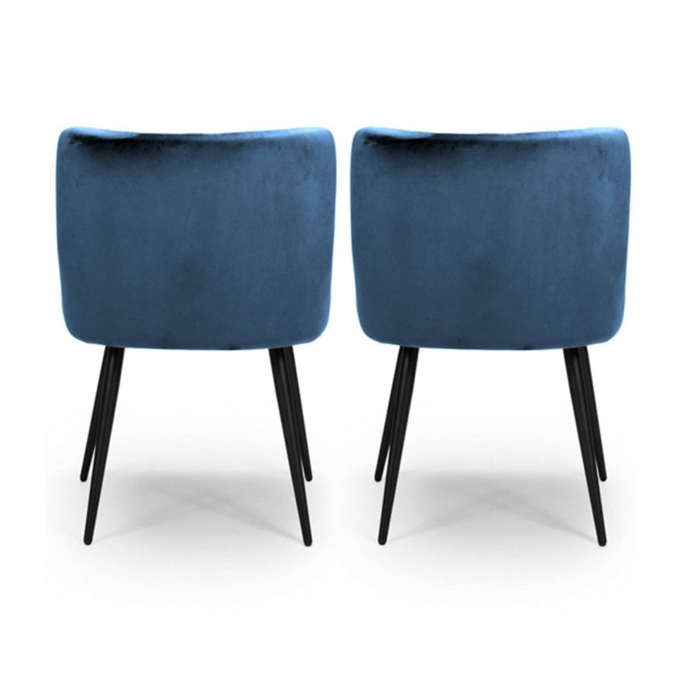 Malmo Dining Chair Blue (Sold In 2'S)