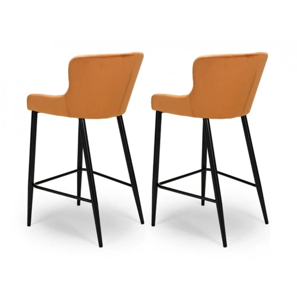 Malmo Stool Burnt Orange (Sold In 2'S)