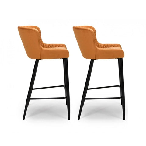 Malmo Stool Burnt Orange (Sold In 2'S)