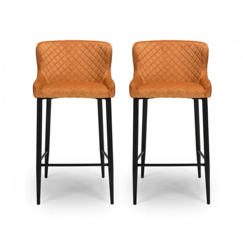 Malmo Stool Burnt Orange (Sold In 2'S)