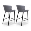 Malmo Stool Grey (Sold In 2'S)