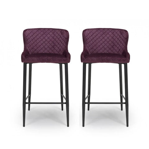 Malmo Stool Mulberry (Sold In 2'S)