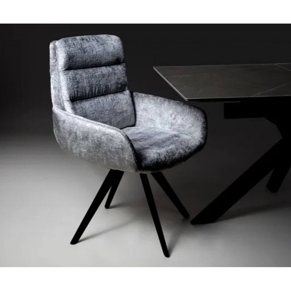 Ozzy Chair Silver (Sold In 2'S)