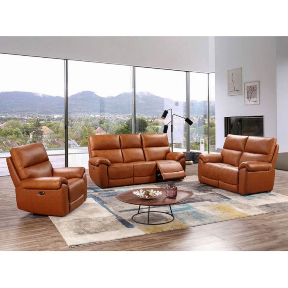 Rocco 2 Seater Power Tan